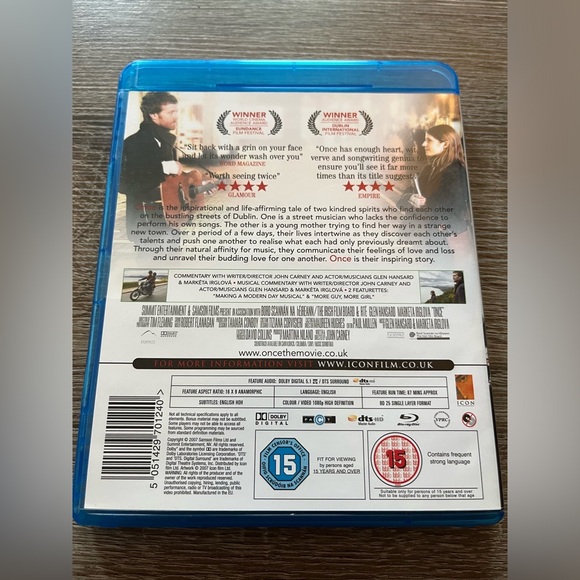 📀 3/$15 or 4/$20 📀 Once Bluray - Picture 2 of 3